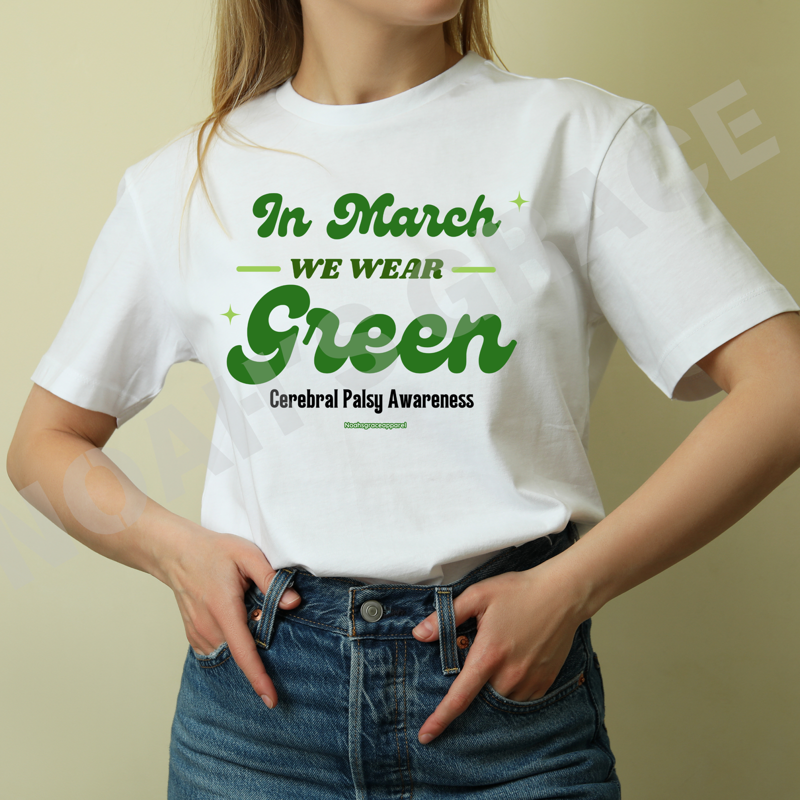In March We Wear Green Shirt