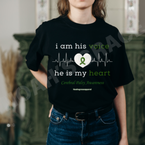 I am his/her voice, he/her is my heart Shirt