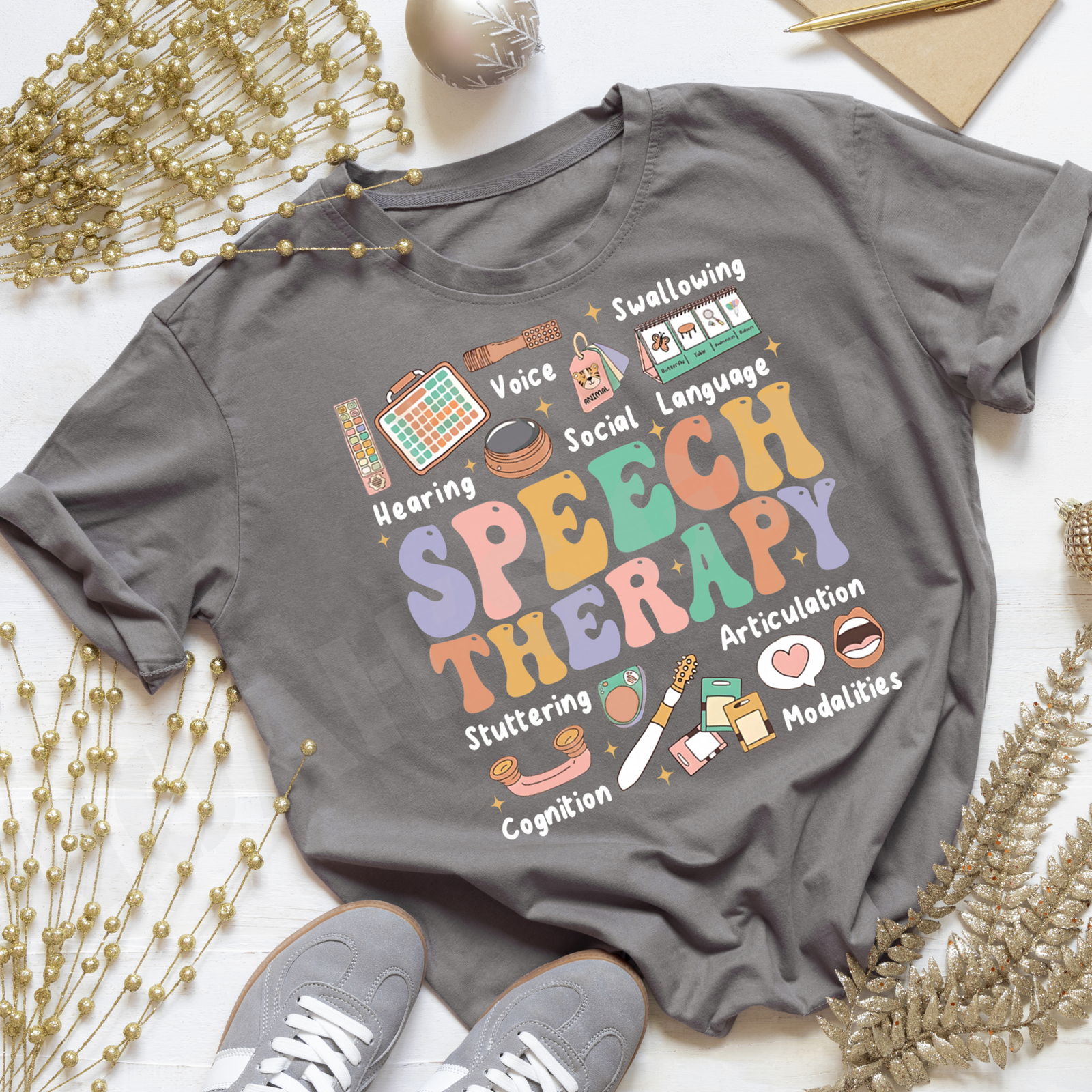 Speech Therapy Graphics Shirt