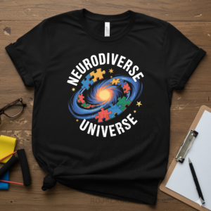 Autism Neuro-Diverse Universe T-shirt