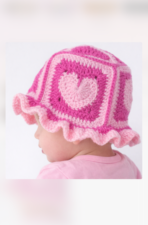 Heart Bucket Hat