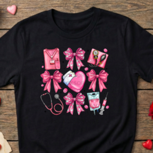 Nurse Valentines and Bows