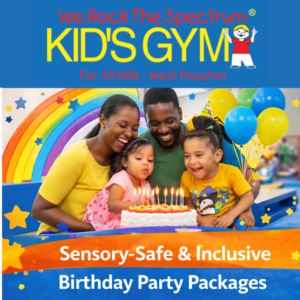Birthday Party Packages We Rock The Spectrum – West Houston Inclusive Parties for Kids of All Abilities