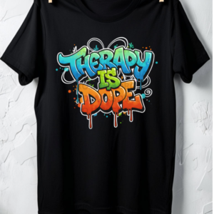 Therapy Is Dope Grafitti Tee