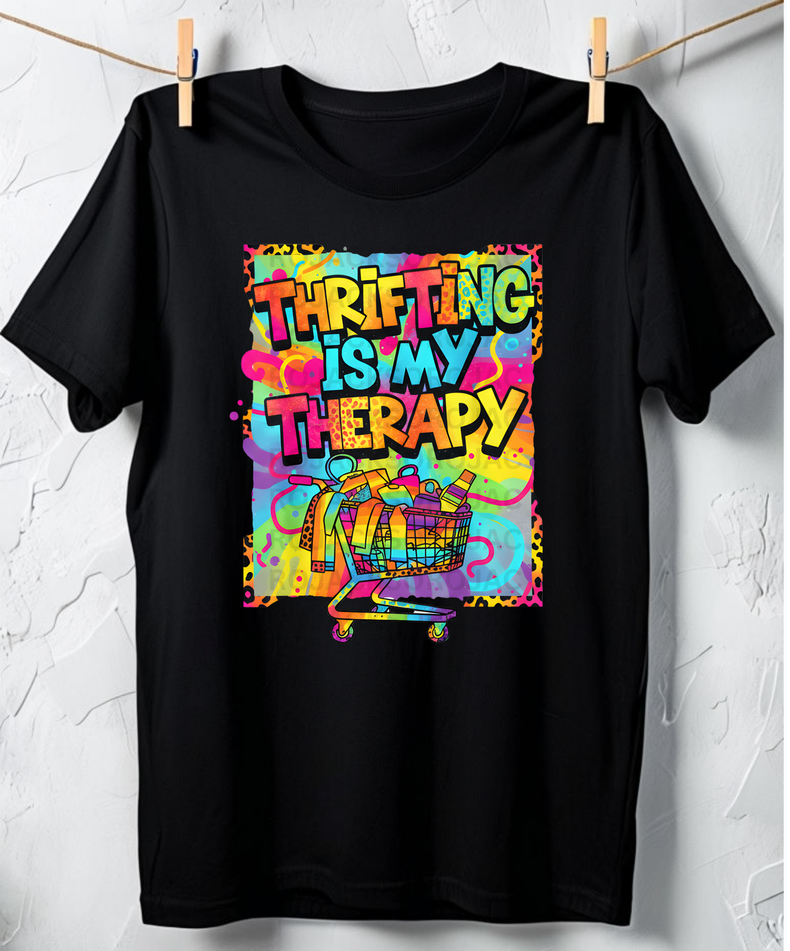 Thrifting Is My Therapy Tee