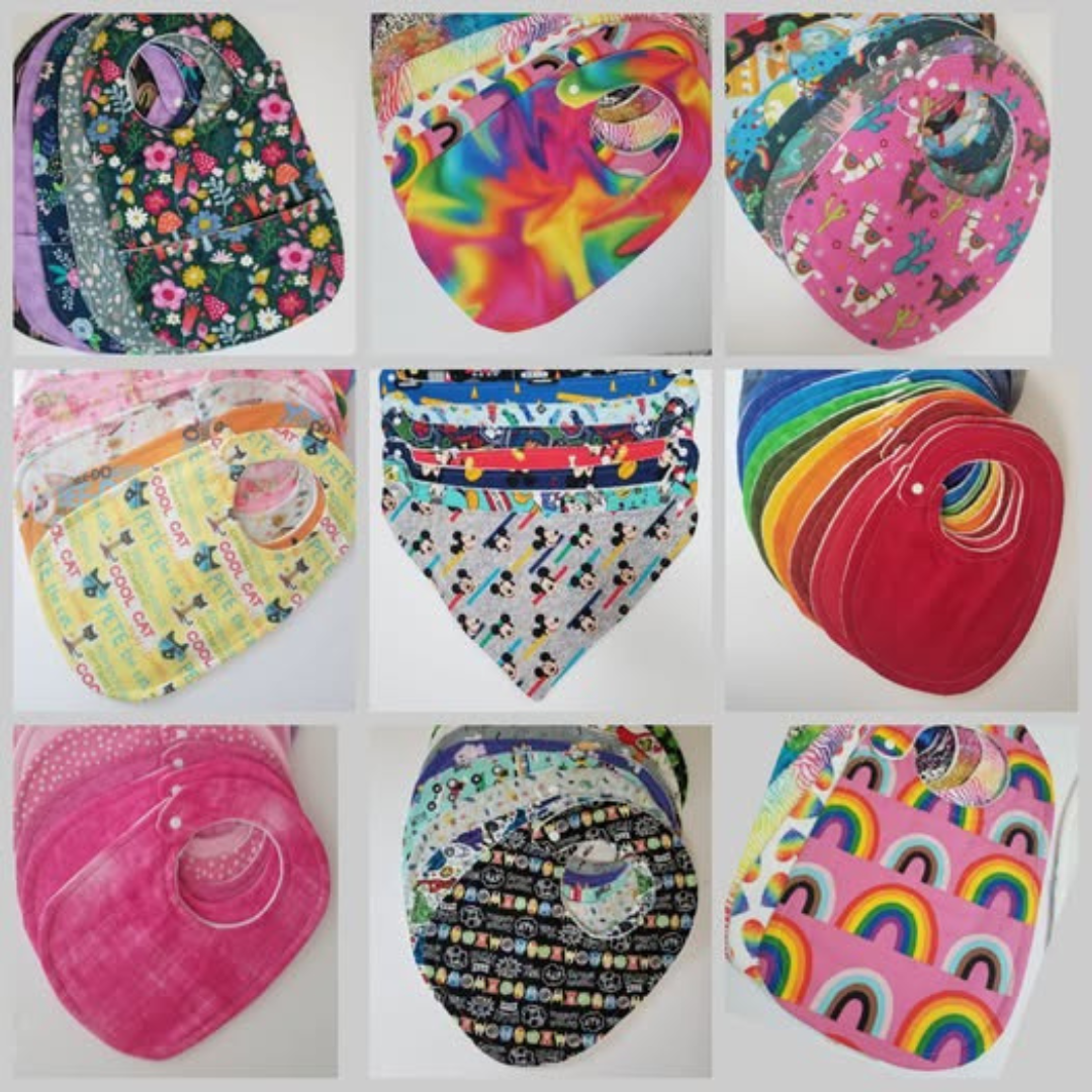 Custom Adaptive Bibs for Adult | Handmade Special Needs Bib | Daily Use & Feeding Bibs - Image 2