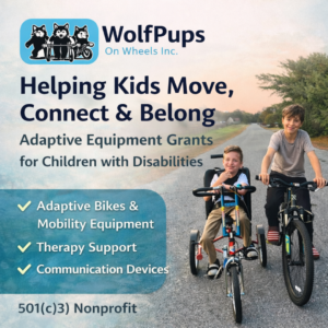 Adaptive Equipment Grants for Children with Disabilities | 501(c)(3) Nonprofit