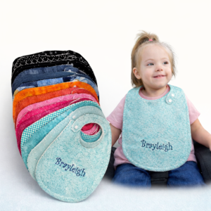 Custom Adaptive Bibs for Adult | Handmade Special Needs Bib | Daily Use & Feeding Bibs