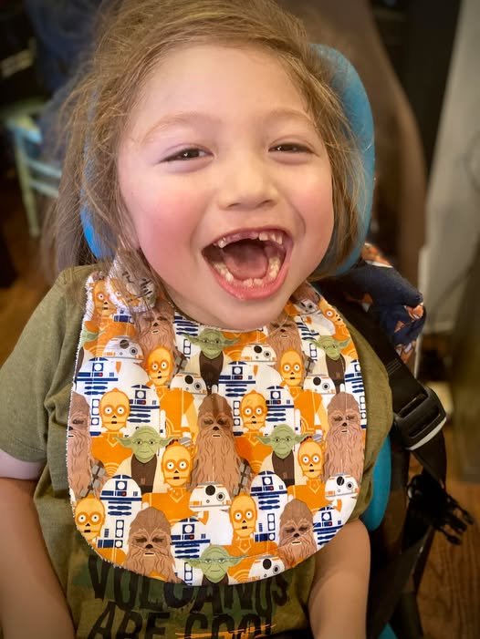 Custom Adaptive Bibs for Adult | Handmade Special Needs Bib | Daily Use & Feeding Bibs - Image 6