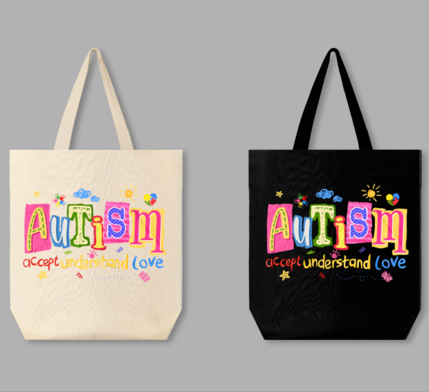 Autism Love Tote bag