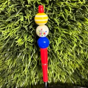 Red Autism seeing the world differently Pen