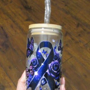 Purple Ribbon Cup